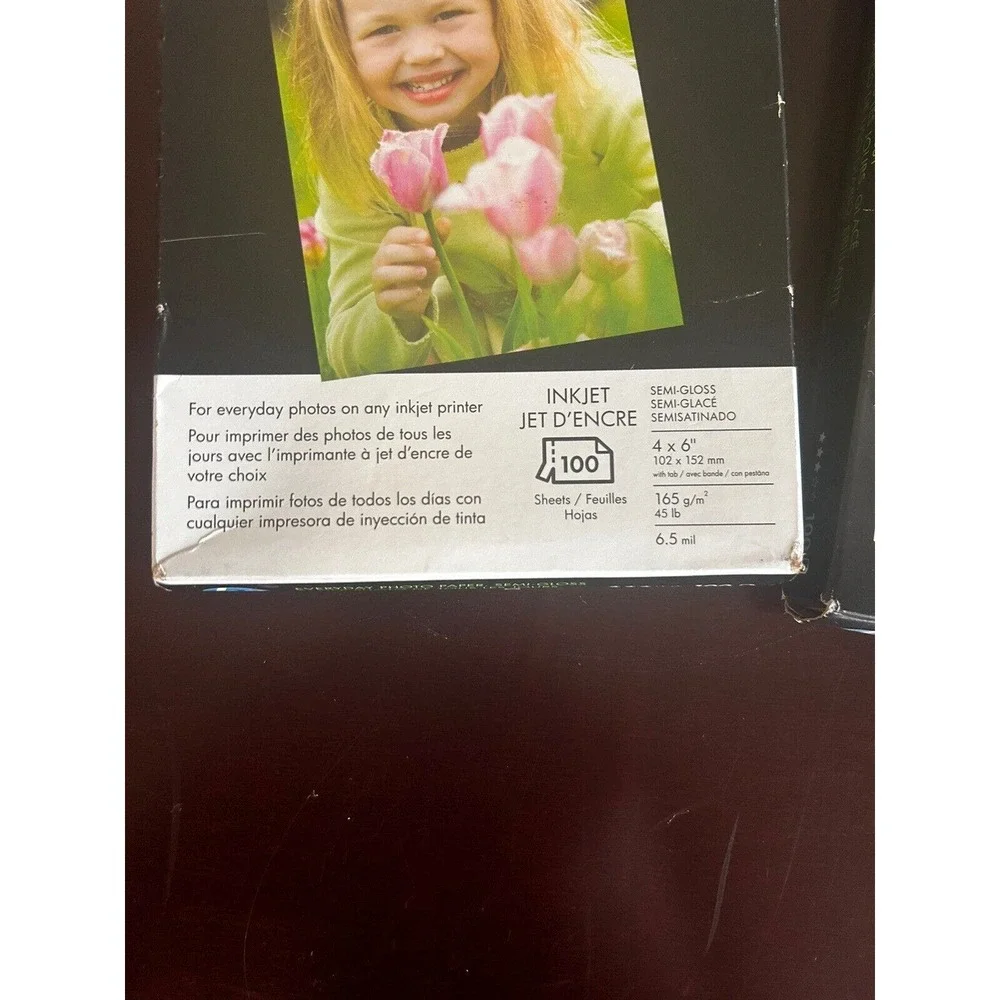 New HP Everyday Photo Paper 4x6